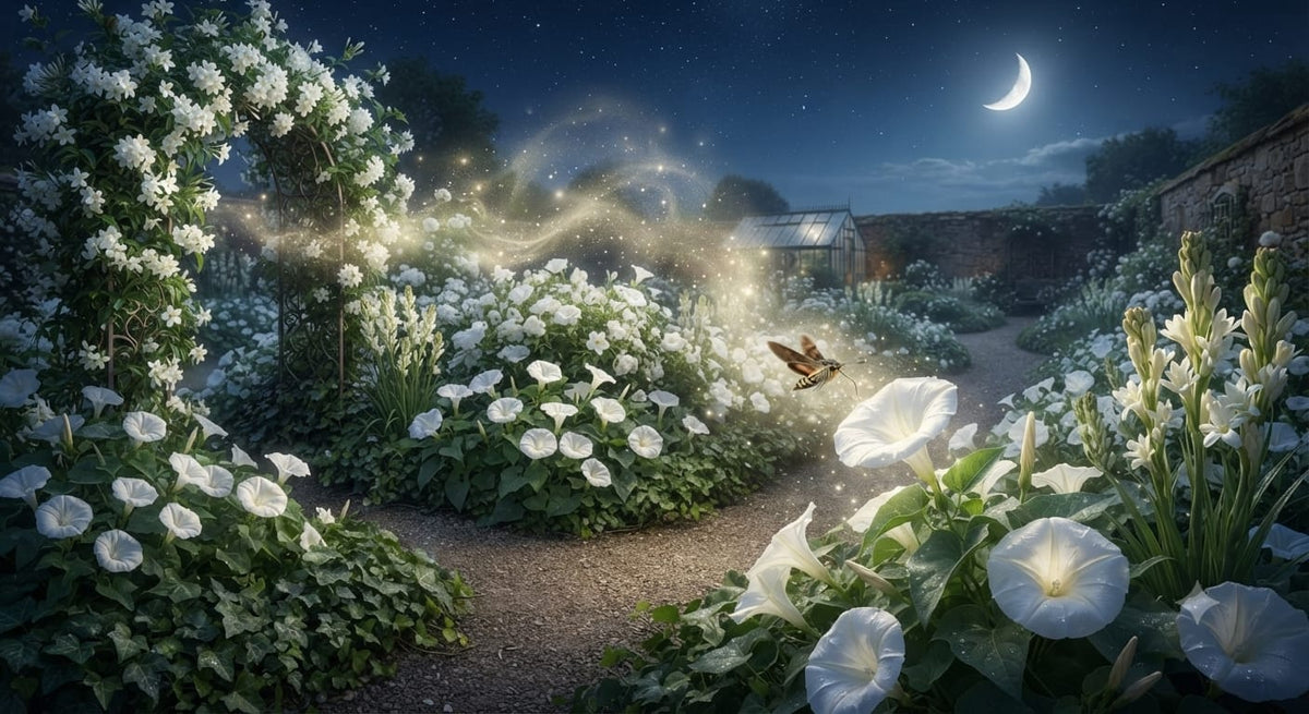 Why Do White Flowers Smell Stronger After Sunset?